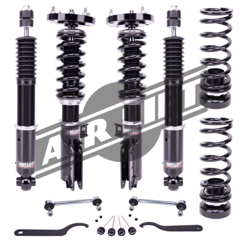 Ford Mustang Suspension Lift Kit - Front + Rear - Air Lift - 32-way damping adjustment - `05-`14
